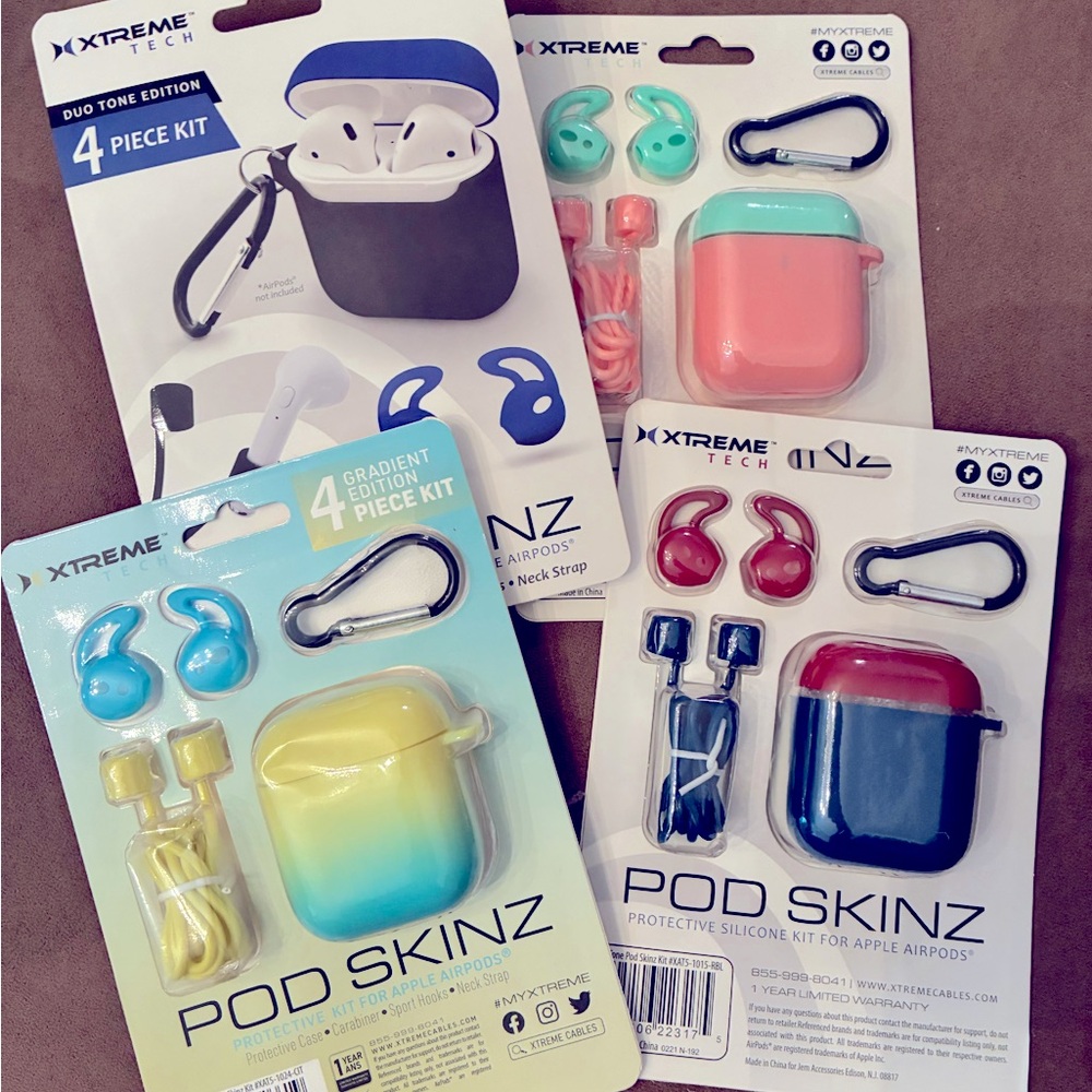 4 pack AirPods kits bundle